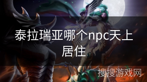 泰拉瑞亚哪个npc天上居住