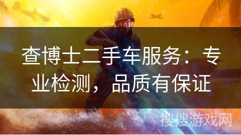查博士二手车服务：专业检测，品质有保证