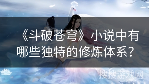 《斗破苍穹》小说中有哪些独特的修炼体系？
