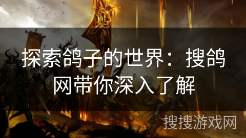 探索鸽子的世界：搜鸽网带你深入了解