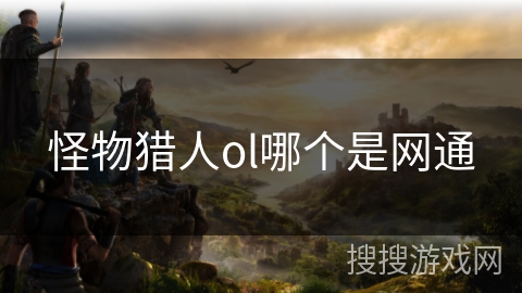 怪物猎人ol哪个是网通