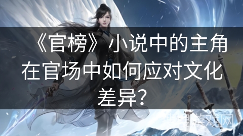 《官榜》小说中的主角在官场中如何应对文化差异？