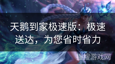 天鹅到家极速版：极速送达，为您省时省力