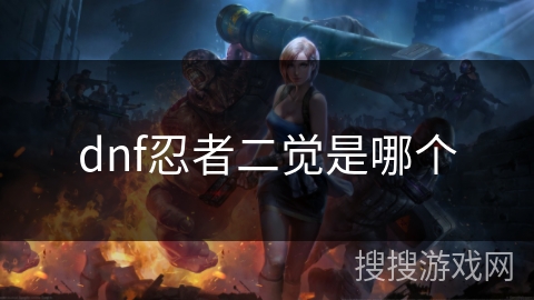 dnf忍者二觉是哪个