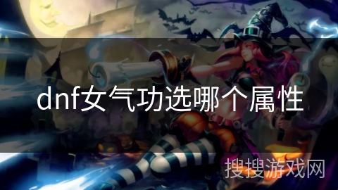 dnf女气功选哪个属性