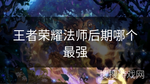 王者荣耀法师后期哪个最强