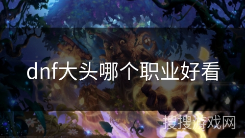 dnf大头哪个职业好看