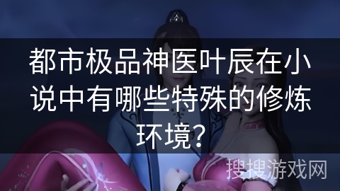 都市极品神医叶辰在小说中有哪些特殊的修炼环境？
