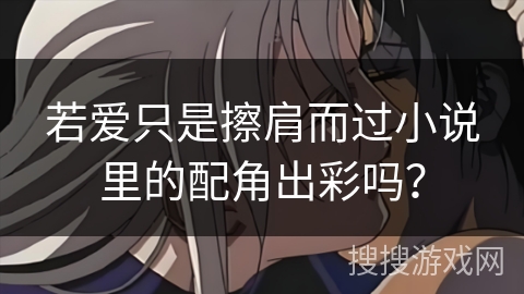 若爱只是擦肩而过小说里的配角出彩吗？