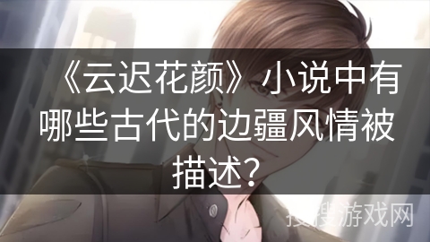 《云迟花颜》小说中有哪些古代的边疆风情被描述？