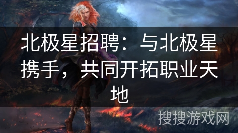 北极星招聘：与北极星携手，共同开拓职业天地