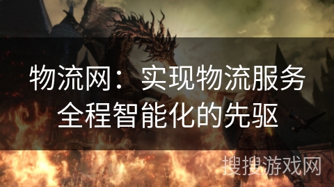 物流网：实现物流服务全程智能化的先驱