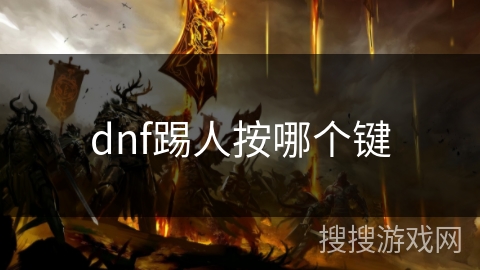 dnf踢人按哪个键
