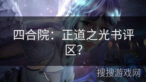 四合院：正道之光书评区？