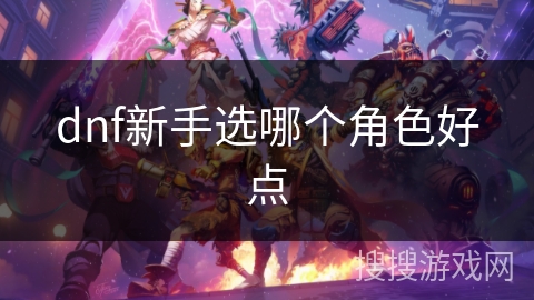 dnf新手选哪个角色好点