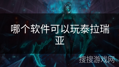 哪个软件可以玩泰拉瑞亚