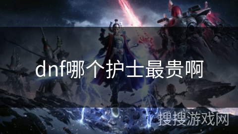 dnf哪个护士最贵啊