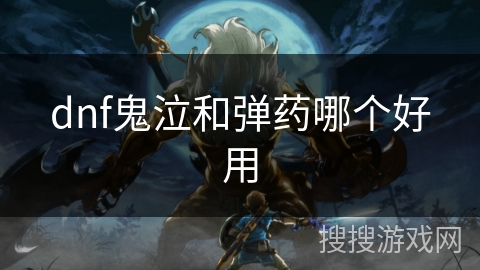 dnf鬼泣和弹药哪个好用