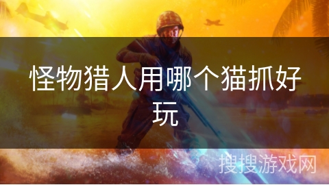 怪物猎人用哪个猫抓好玩