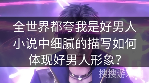 全世界都夸我是好男人小说中细腻的描写如何体现好男人形象？