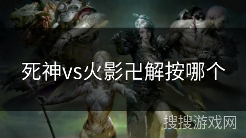 死神vs火影卍解按哪个