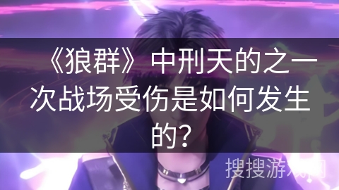 《狼群》中刑天的之一次战场受伤是如何发生的？