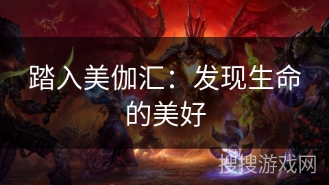 踏入美伽汇：发现生命的美好