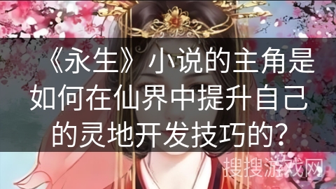 《永生》小说的主角是如何在仙界中提升自己的灵地开发技巧的？