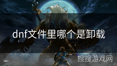 dnf文件里哪个是卸载