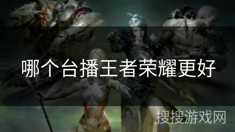 哪个台播王者荣耀更好