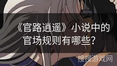 《官路逍遥》小说中的官场规则有哪些？