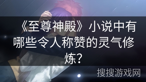 《至尊神殿》小说中有哪些令人称赞的灵气修炼？