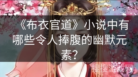 《布衣官道》小说中有哪些令人捧腹的幽默元素？