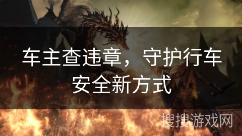 车主查违章，守护行车安全新方式