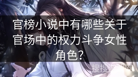 官榜小说中有哪些关于官场中的权力斗争女性角色？