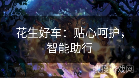 花生好车：贴心呵护，智能助行