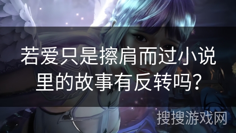 若爱只是擦肩而过小说里的故事有反转吗？