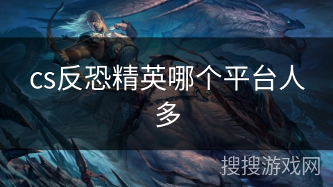 cs反恐精英哪个平台人多