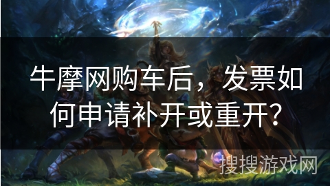 牛摩网购车后，发票如何申请补开或重开？