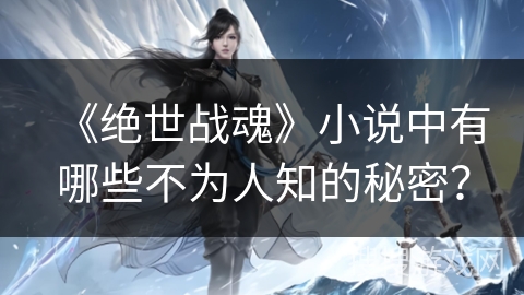 《绝世战魂》小说中有哪些不为人知的秘密？