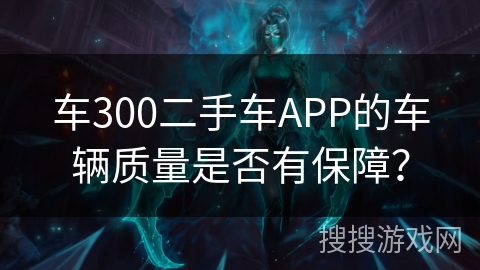车300二手车APP的车辆质量是否有保障？