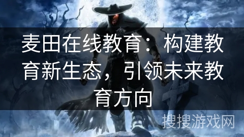 麦田在线教育：构建教育新生态，引领未来教育方向