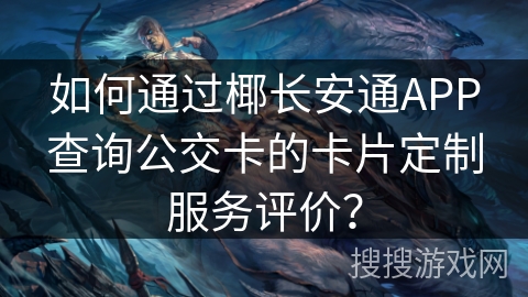 如何通过椰长安通APP查询公交卡的卡片定制服务评价？