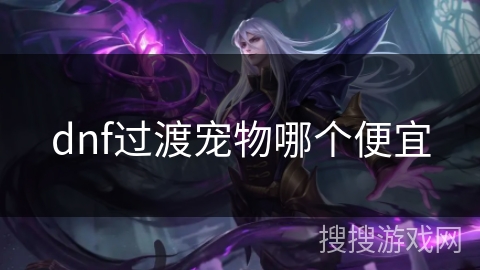 dnf过渡宠物哪个便宜