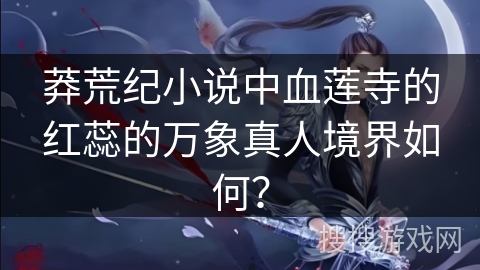 莽荒纪小说中血莲寺的红蕊的万象真人境界如何？