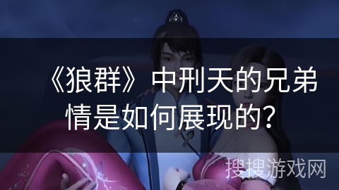 《狼群》中刑天的兄弟情是如何展现的？