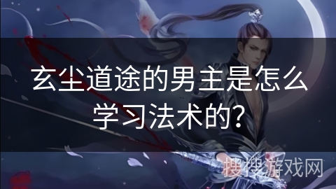 玄尘道途的男主是怎么学习法术的？
