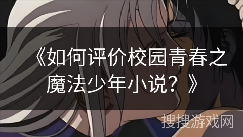 《如何评价校园青春之魔法少年小说？》