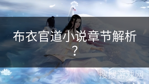 布衣官道小说章节解析？