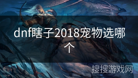 dnf瞎子2018宠物选哪个